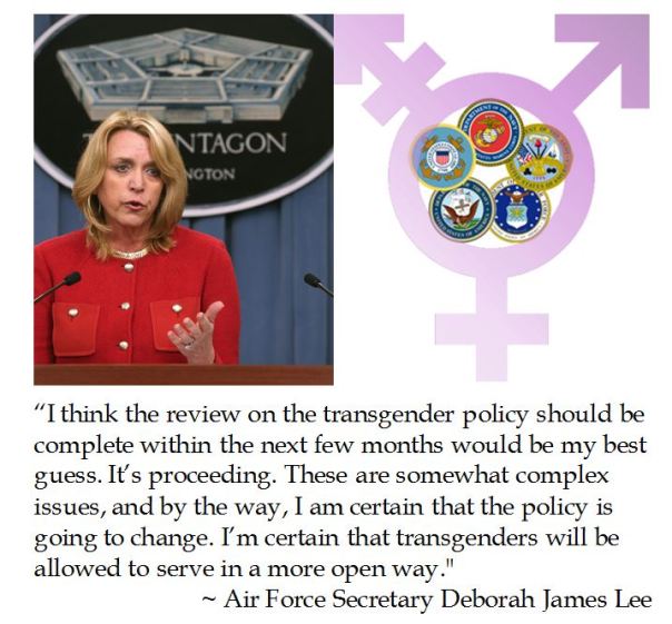 Air Force Chief Deborah James Lee on Pentagon's Transgender Policy
