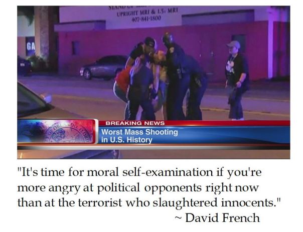 David French on Prematurely Polemicizing the Orlando Shooting