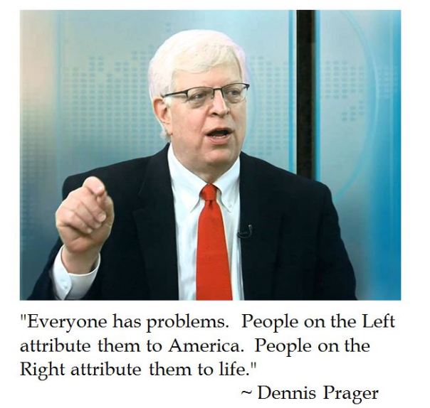 Dennis Prager on Problems