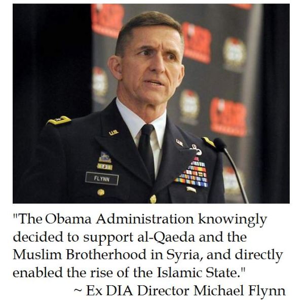 Ex DIA Chief Michael Flynn on Obama al Qaeda and Islamic Brotherhood Foreign Policy
