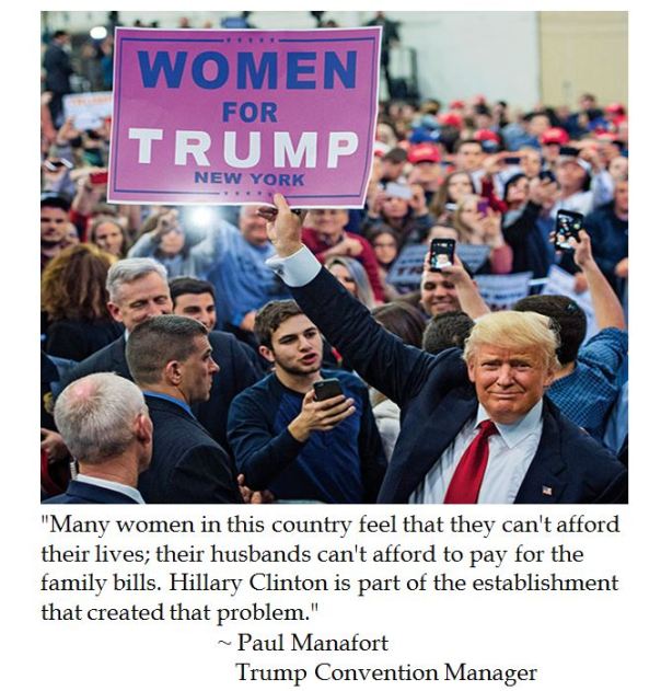 Trump Campaign Manager Paul Manafort on Women for Trump