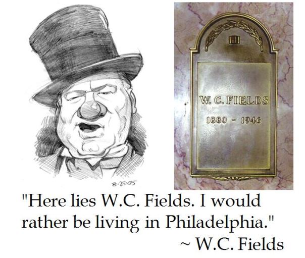 W.C. Fields on Philadelphia