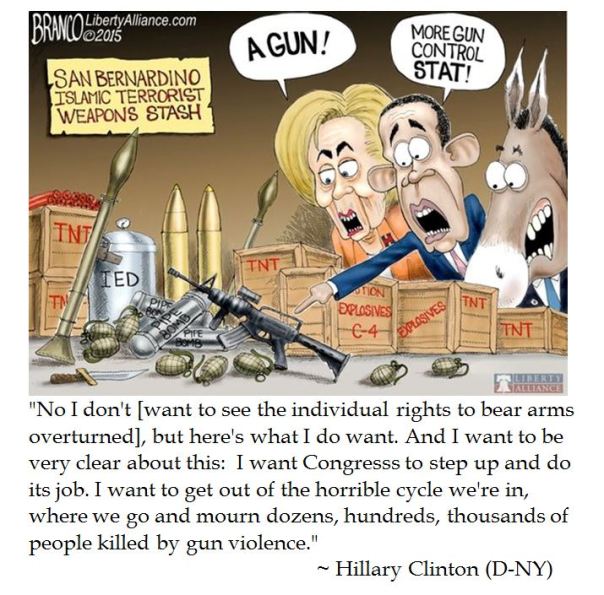 Hillary Clinton on Gun Control