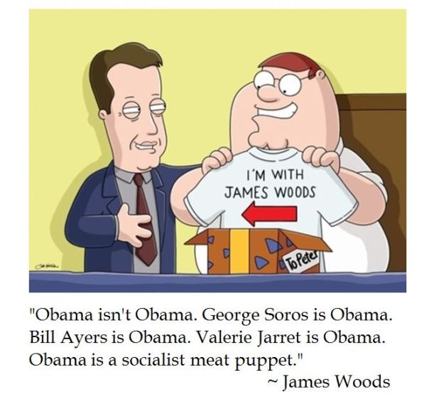 James Wood on Barack Obama as a Socialist Meat Puppet