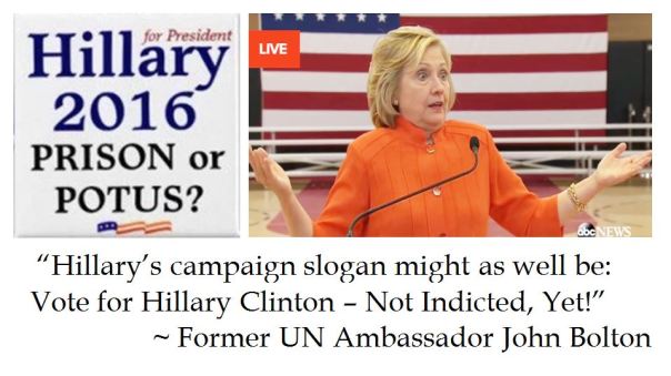 UN Ambassador John Bolton suggests Hillary Clinton campaign slogan