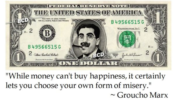 Groucho Marx on Money