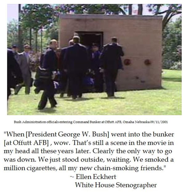 White House Stenographer Ellen Eckhert Recalls 9/11 at Offutt AFB bunker