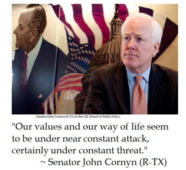 Senator John Cornyn on American Values
