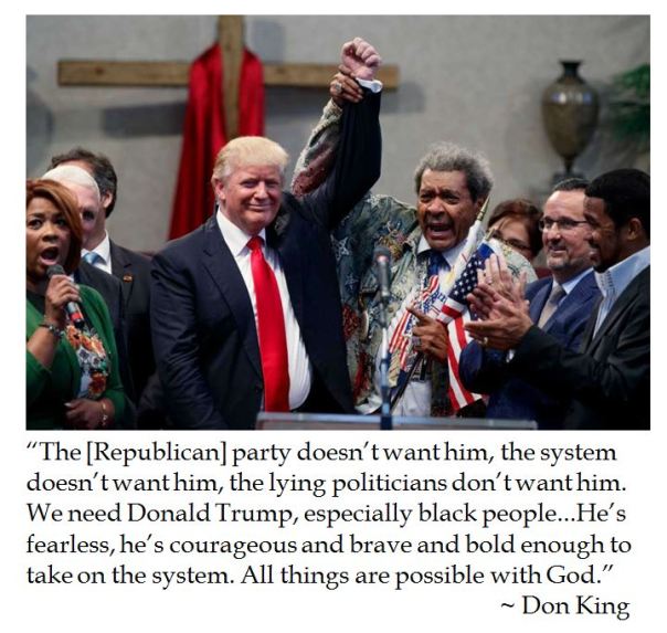 Don King on Donald Trump