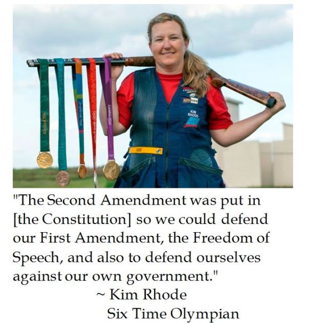 Kim Rhode on the Second Amendment