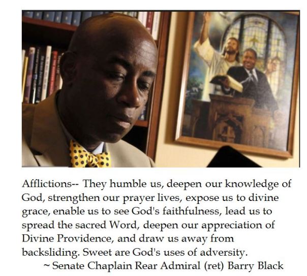 Senate Chaplain Barry Black on Adversity