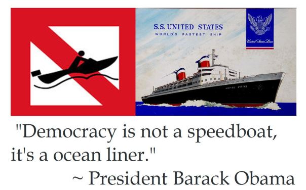President Barack Obama on Democracy