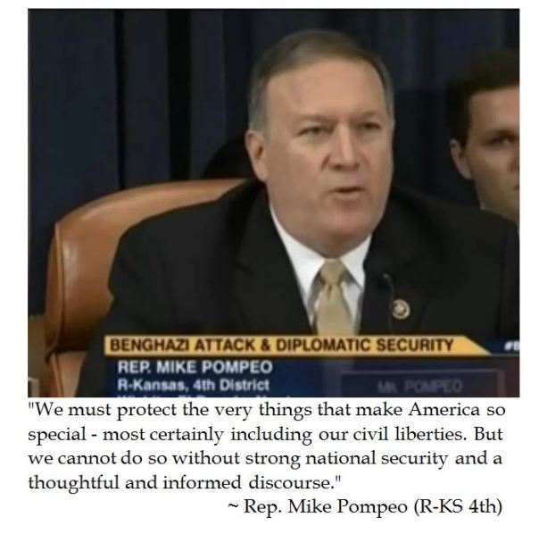 Mike Pompeo on National Security
