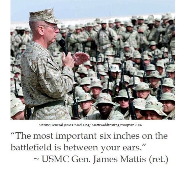 Trump's pick for Secretary of Defense Gen. James Mattis on the Battlefield 