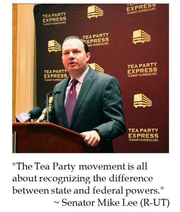 Senator Mike Lee on the Tea Party and Federalism