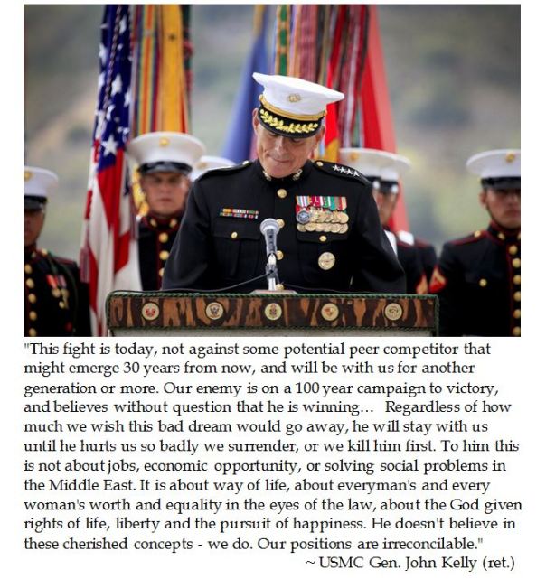 Trump's pick for DHS Chief USMC Gen. John Kelly on the Fight Today