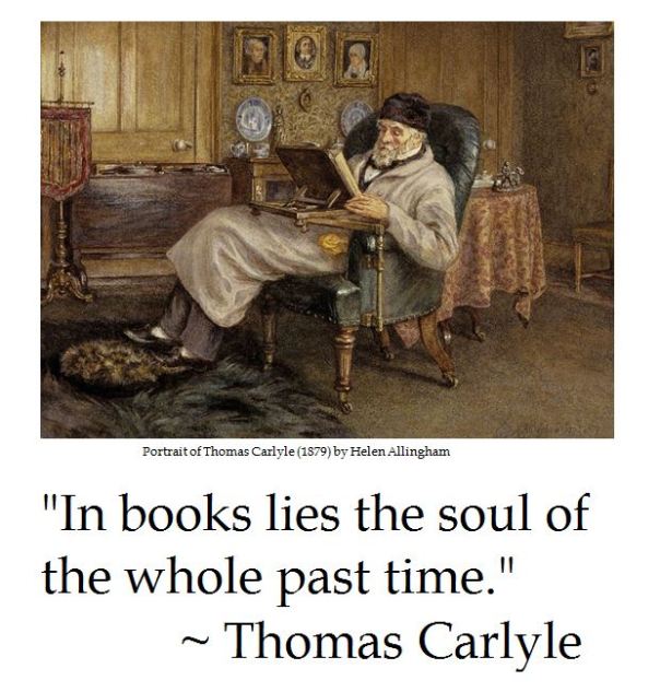 Thomas Carlyle on Books