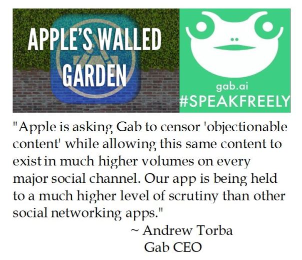 GAB CEO Andrew Torba on Apple App Vetting 