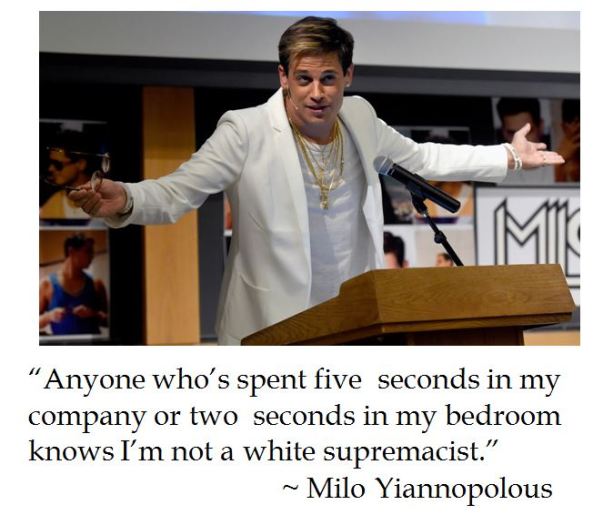 Milo Yiannapolous laughs off Berkeley Mayor's accusation that he is a white supremacist 