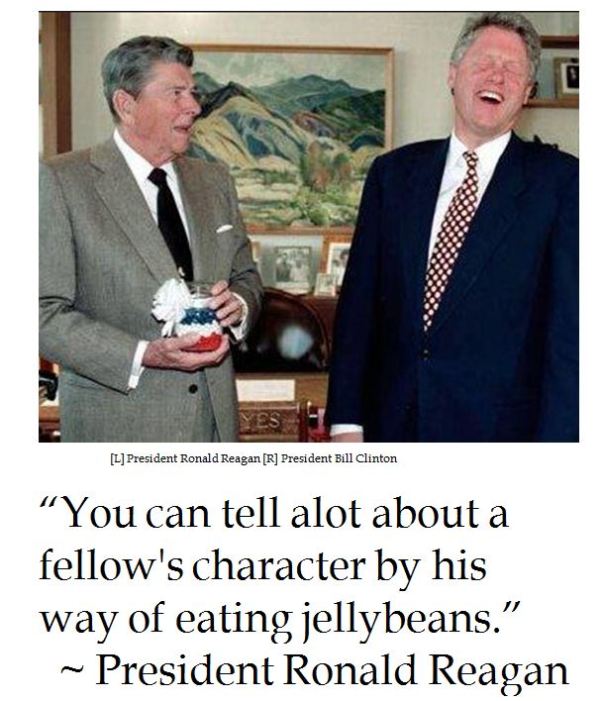 Ronald Reagan on Character and Jellybeans
