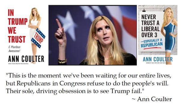 Ann Coulter on Republicans in Congress