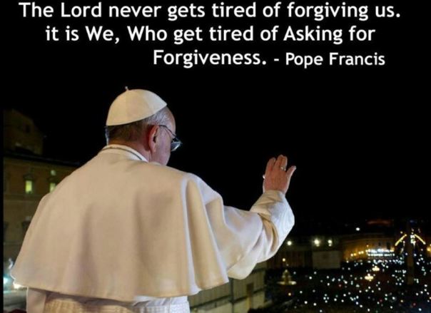 Pope Francis on Forgiveness