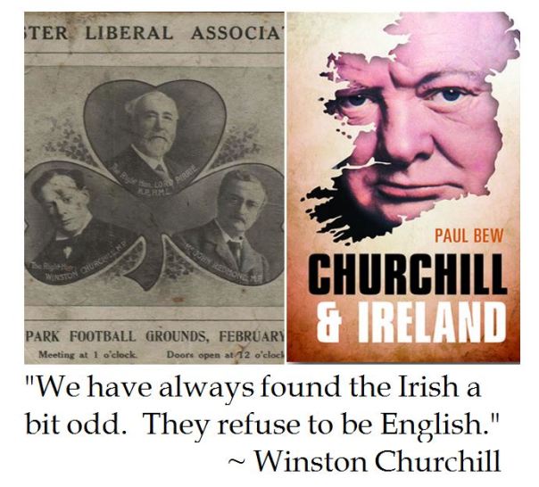 Winston Churchill on the Irish