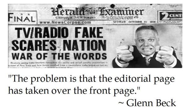 Glenn Beck on the Problem with the Press 