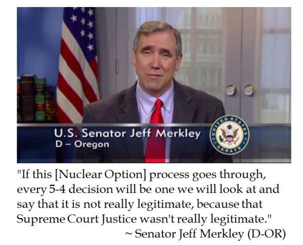Senator Jeff Merkley on the Nuclear Option and the Confirmation of Neil Gorsuch to the Supreme Court