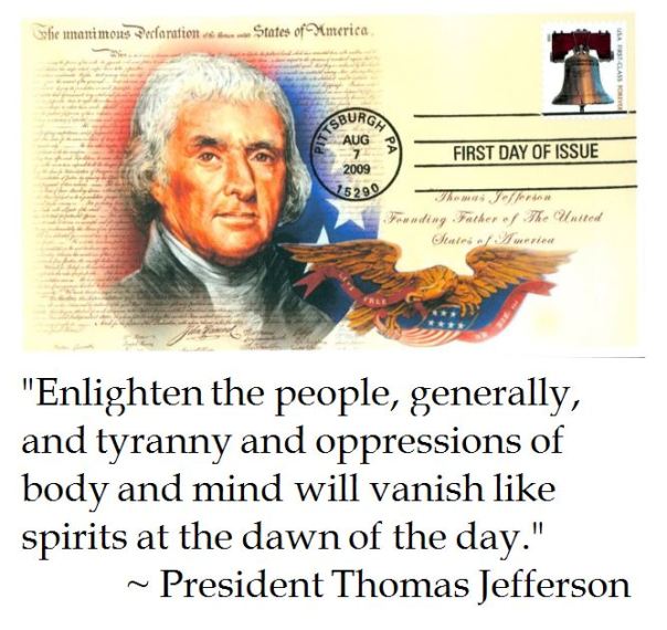 Thomas Jefferson on Enlightenment 