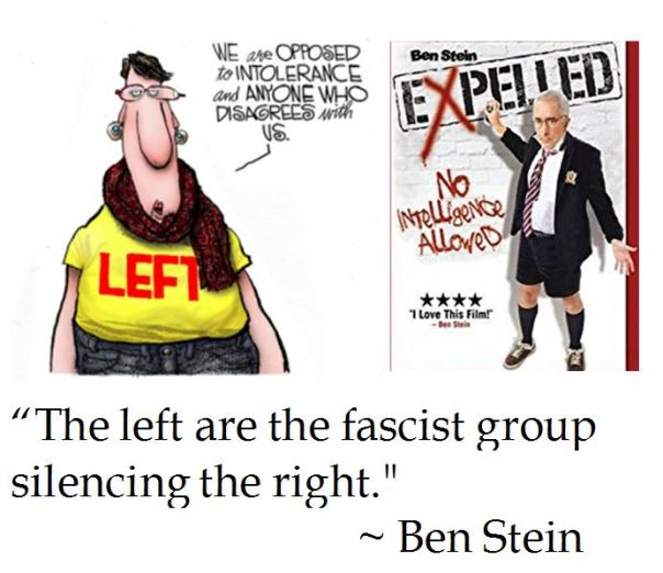 Ben Stein on the Left 