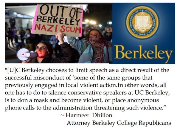 On the Cancellation of Ann Coulter's UC Berkeley Speech