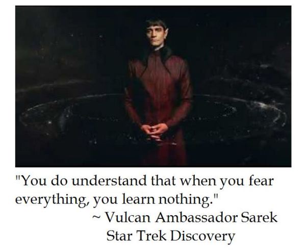 Star Trek's Sarek on Fear 