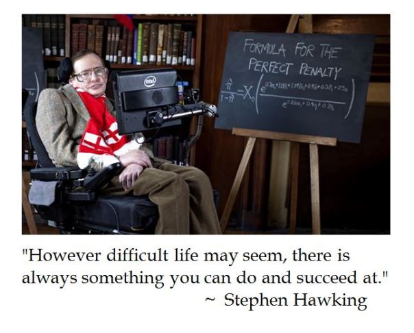 Stephen Hawking on Adversity