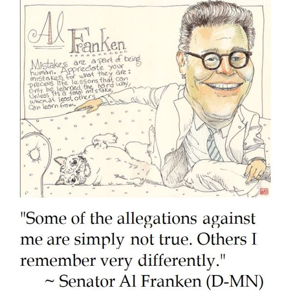 Senator Al Franken on Allegations of Inappropriateness 