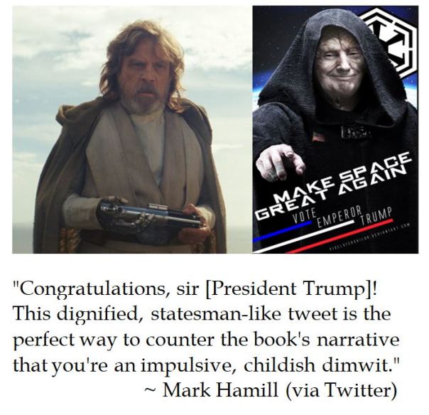 Mark Hamill channels Luke Skywalker via Grump Cat to mock President Trump