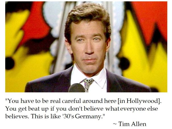 Tim Allen on Hollywood Groupthink