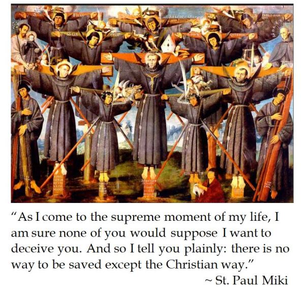St. Paul Miki on the Christian Way