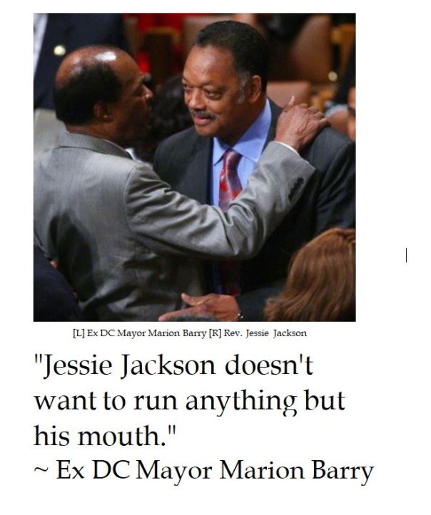 Marion Barry on Jessie Jackson Running Things