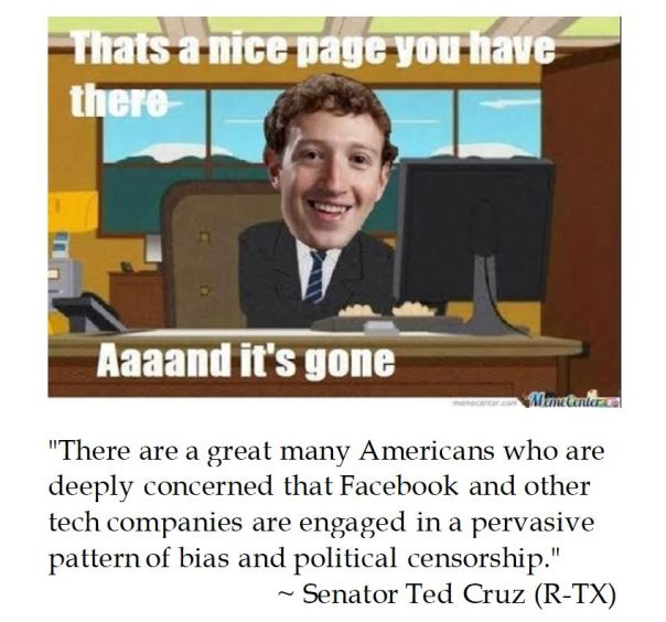 Senator Ted Cruz invigilates Facebook CEO Mark Zuckerberg on social media censorship against conservatives