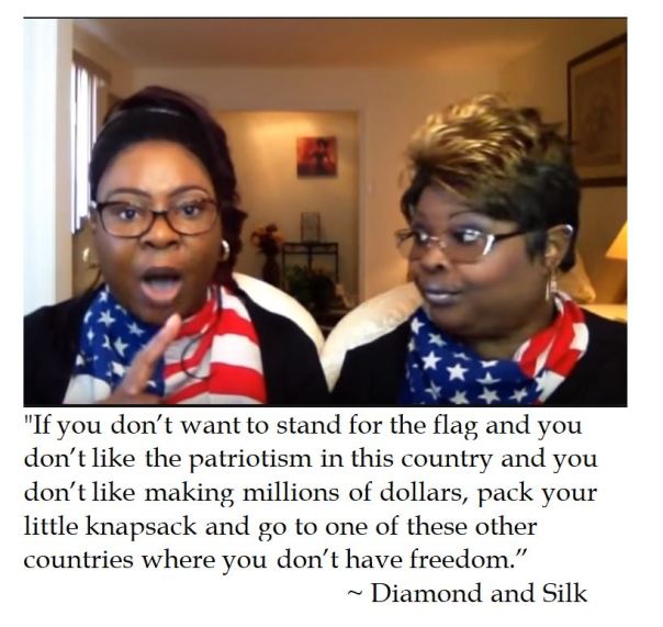 Diamond and Silk on the NFL Take the Knee during the National Anthem protests