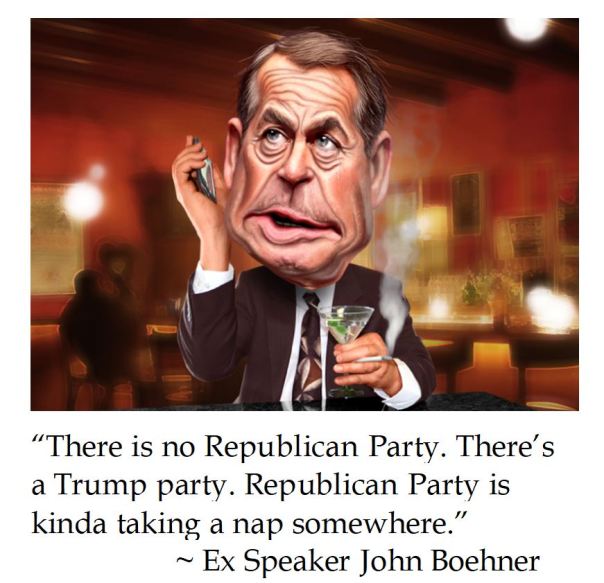 Ex Republican House Speaker John Boehner on the GOP 