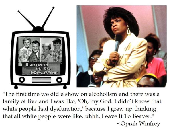 Oprah Winfrey on bias and Leave It to Beaver