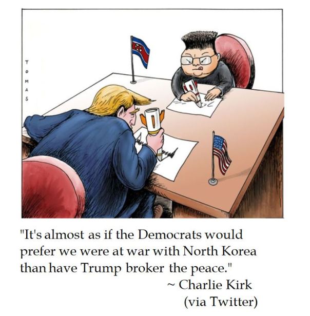Charlie Kirk on the Singapore Summit and Democrat detractors 