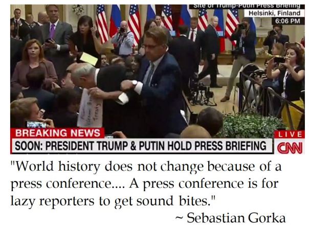 Sebastian Gorka on Press Conferences