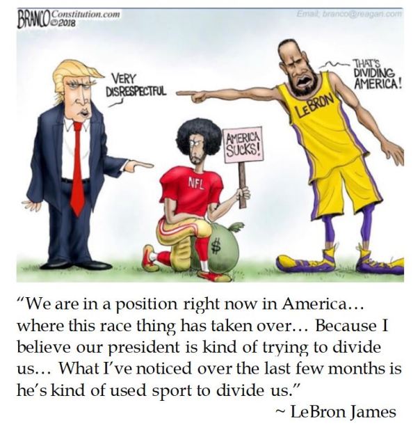 LeBron James on the Politics of Sports