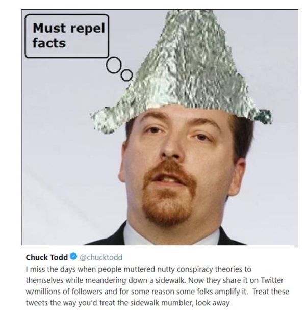 Chuck Todd on Nutty Conspiracy Theories