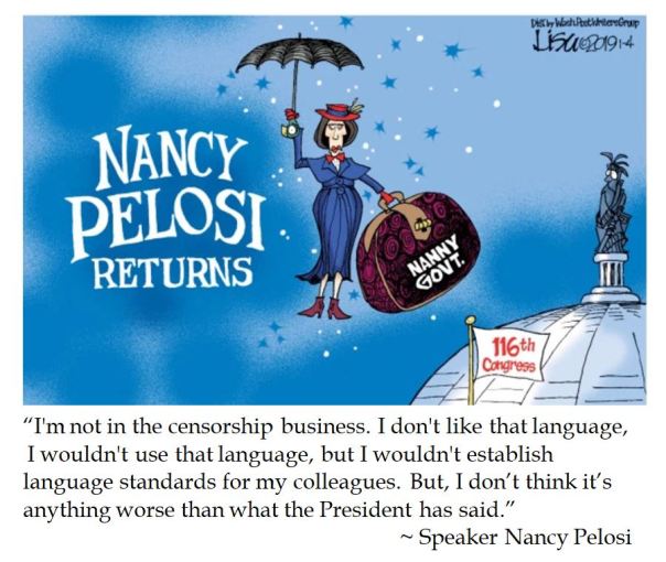 Nancy Pelosi on Vulgar Calls for Impeachment